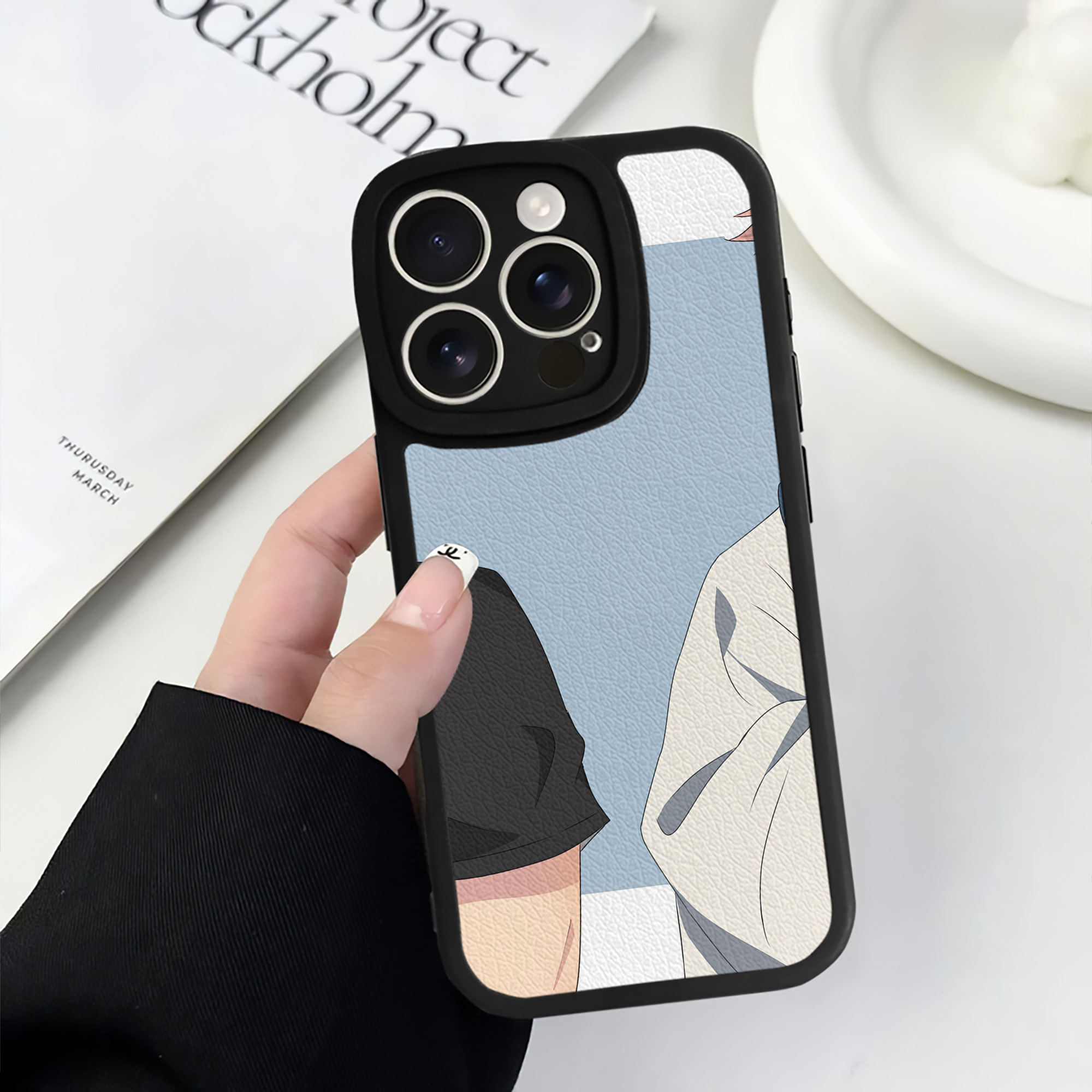 （画像用） SPY×FAMILY间谍家家酒 【iPhone 16シリーズ対応】シリコンスマホケース（レザー調） 材質：シリコン
